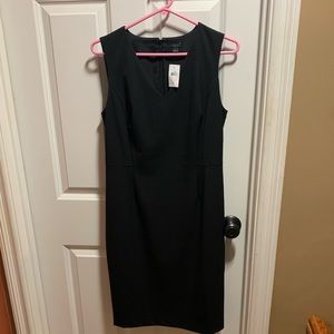 Ann Taylor factory black sheath dress